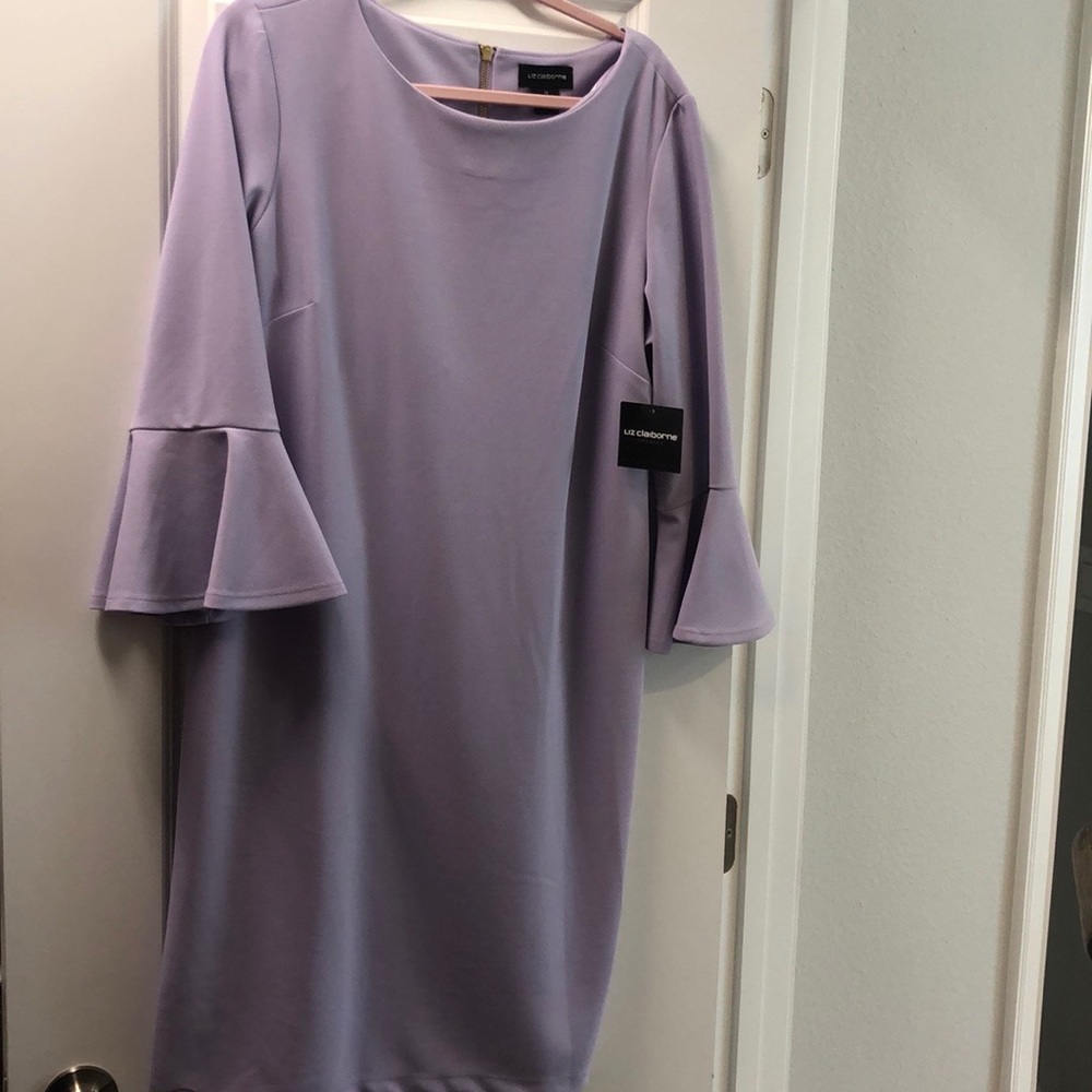 NWT Liz Claiborne Lilac Dress